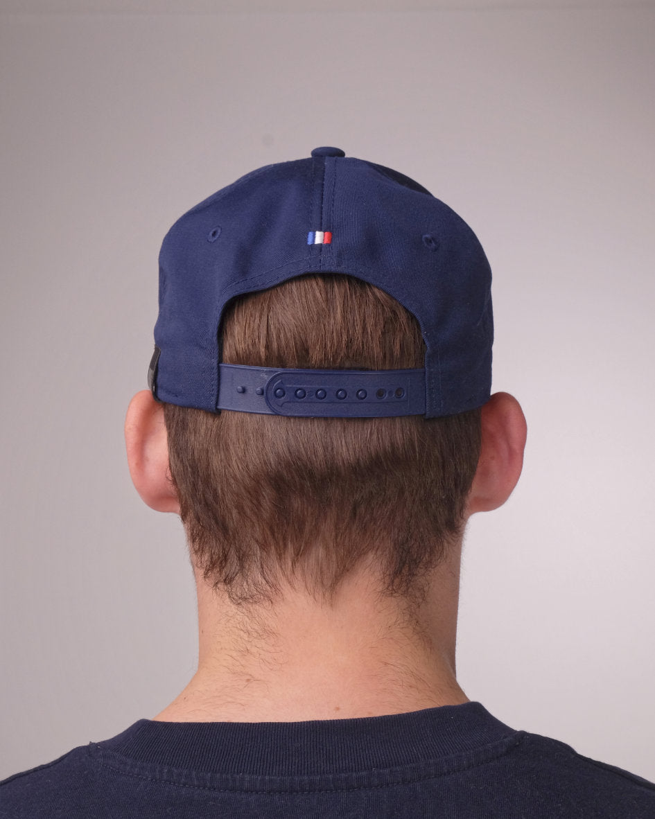 Casquette Navy French Lily Flower Base