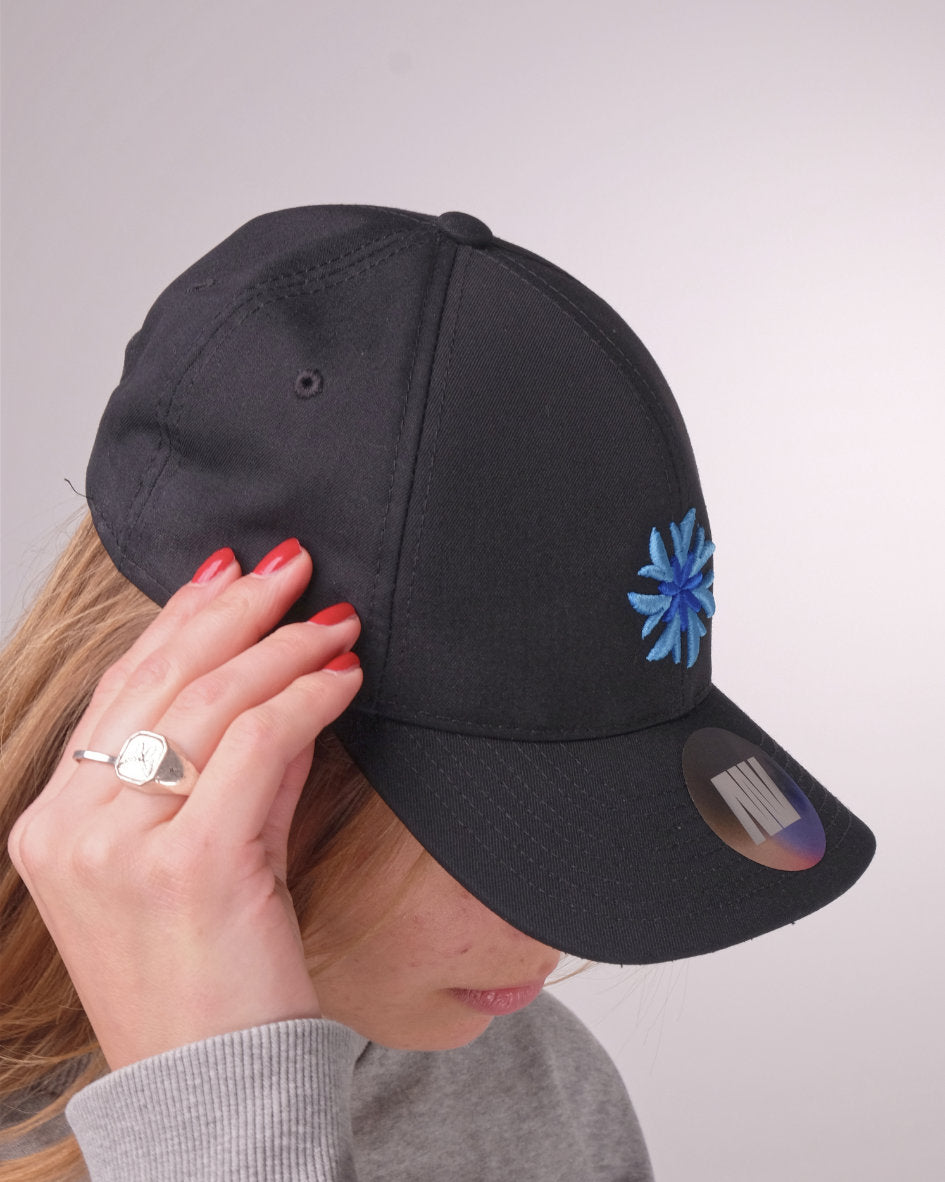 Black Germany Cornflower Base Cap