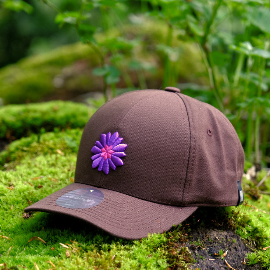 Casquette de base marron en forme de campanule suédoise 